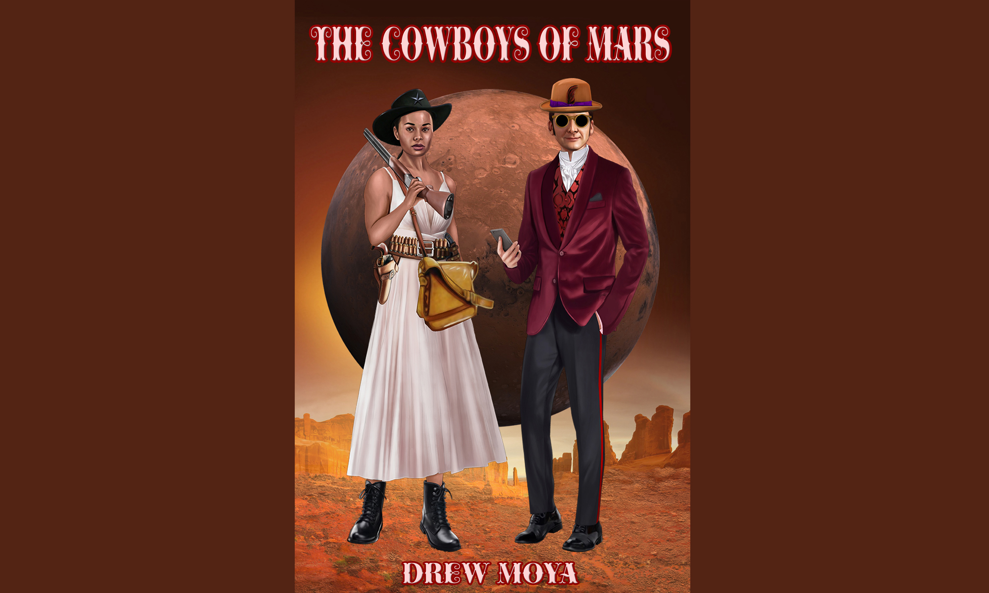 The Cowboys of Mars - Website Backdrop Graphic